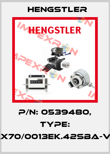 p/n: 0539480, Type: AX70/0013EK.42SBA-V0 Hengstler