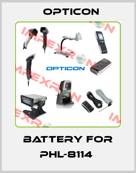 battery for PHL-8114  Opticon