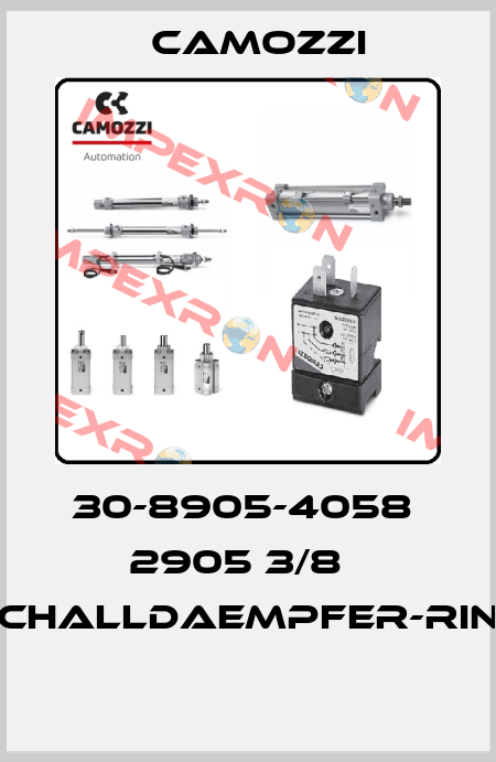 30-8905-4058  2905 3/8   SCHALLDAEMPFER-RING  Camozzi
