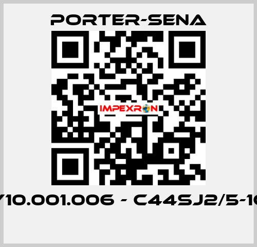 Y10.001.006 - c44sj2/5-1c  PORTER-SENA
