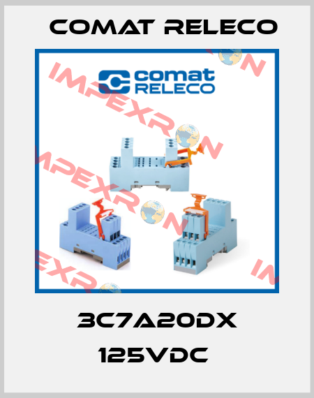 3C7A20DX 125VDC  Comat Releco