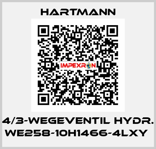 4/3-Wegeventil hydr. WE258-10H1466-4LXY  Hartmann