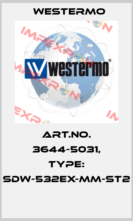 Art.No. 3644-5031, Type: SDW-532EX-MM-ST2  Westermo