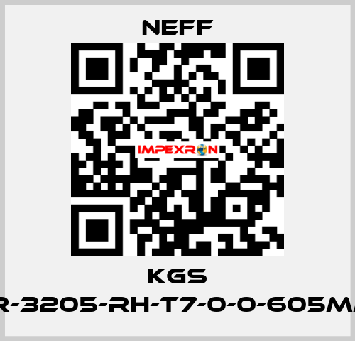KGS –R-3205-RH-T7-0-0-605mm Neff