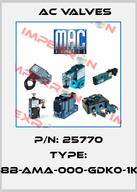p/n: 25770 type: 48B-AMA-000-GDK0-1KJ МAC Valves