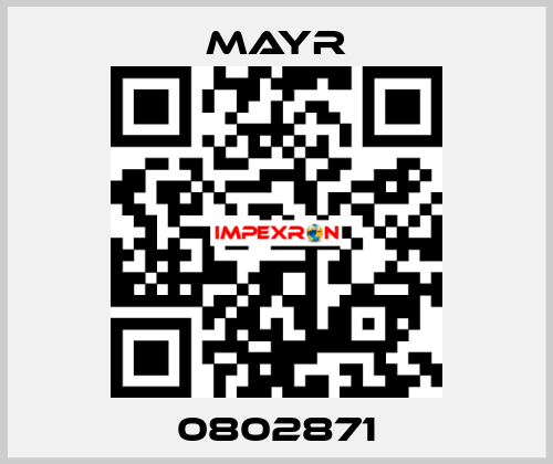 0802871  Mayr