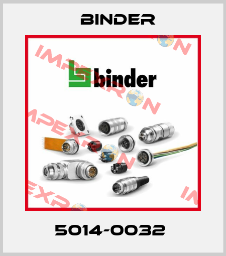 5014-0032  Binder