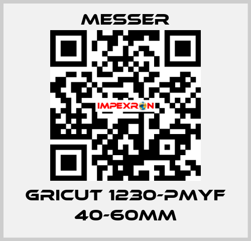 Gricut 1230-PMYF 40-60mm Messer