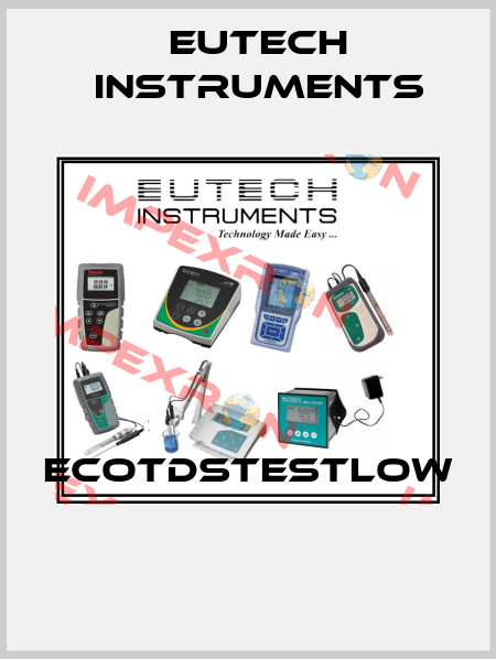 ECOTDSTESTLOW  Eutech Instruments