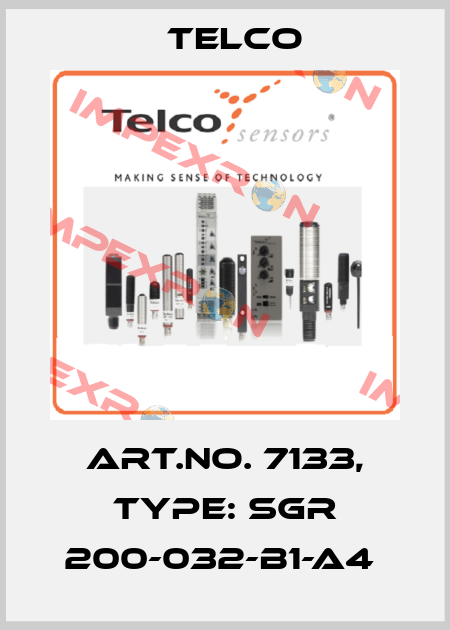 Art.No. 7133, Type: SGR 200-032-B1-A4  Telco