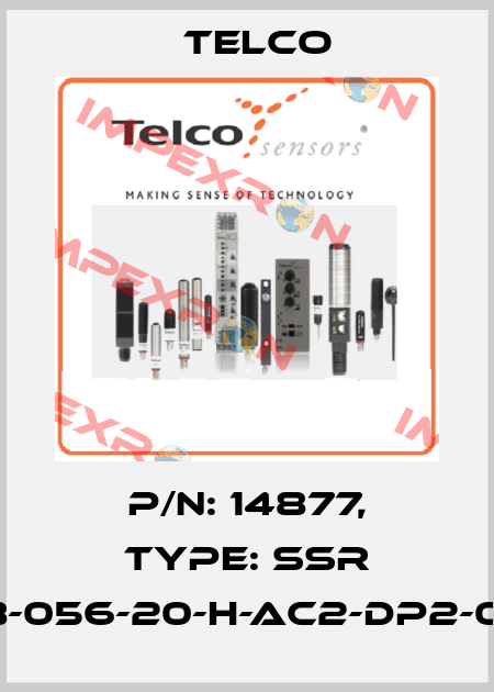 p/n: 14877, Type: SSR 02-118-056-20-H-AC2-DP2-0.5-J12 Telco