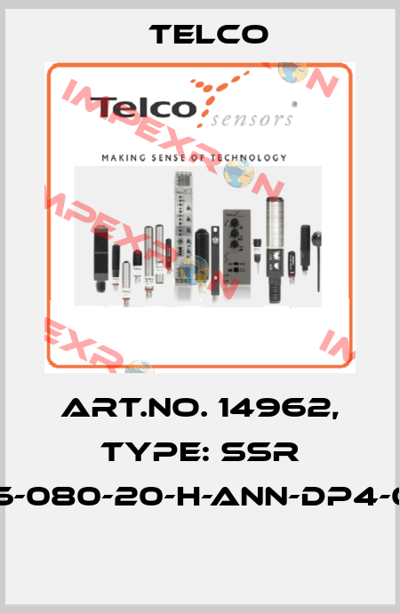 Art.No. 14962, Type: SSR 02-166-080-20-H-ANN-DP4-0.5-J12  Telco