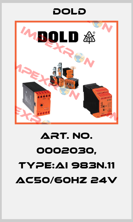 Art. No. 0002030, Type:AI 983N.11 AC50/60HZ 24V  Dold