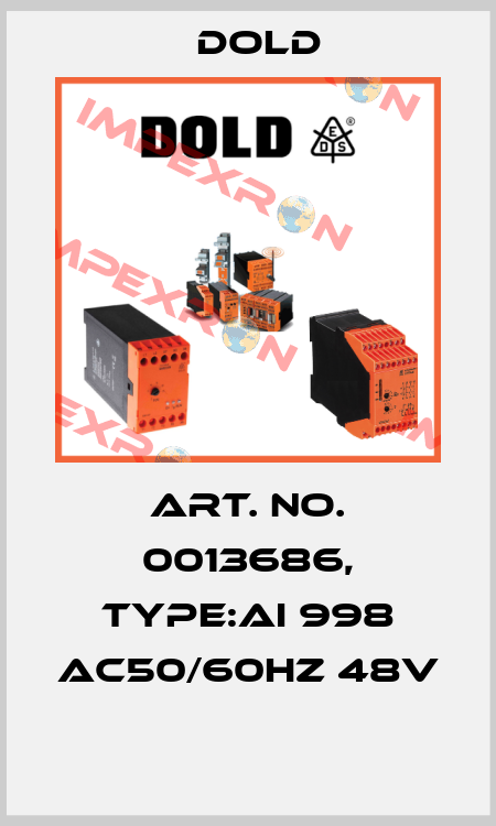 Art. No. 0013686, Type:AI 998 AC50/60HZ 48V  Dold