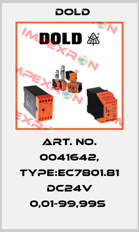 Art. No. 0041642, Type:EC7801.81 DC24V 0,01-99,99S  Dold