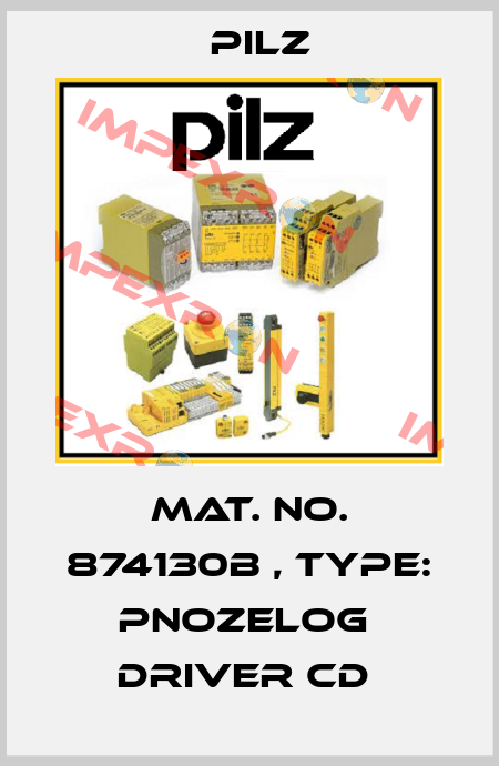 Mat. No. 874130B , Type: PNOZelog  Driver CD  Pilz