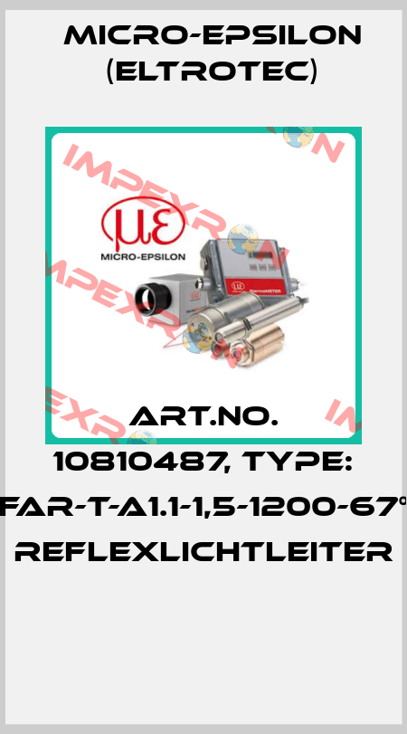 Art.No. 10810487, Type: FAR-T-A1.1-1,5-1200-67° Reflexlichtleiter  Micro-Epsilon (Eltrotec)
