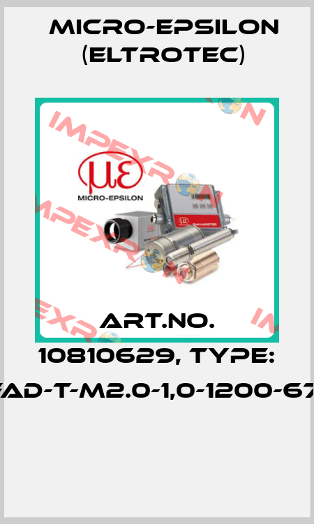 Art.No. 10810629, Type: FAD-T-M2.0-1,0-1200-67°  Micro-Epsilon (Eltrotec)