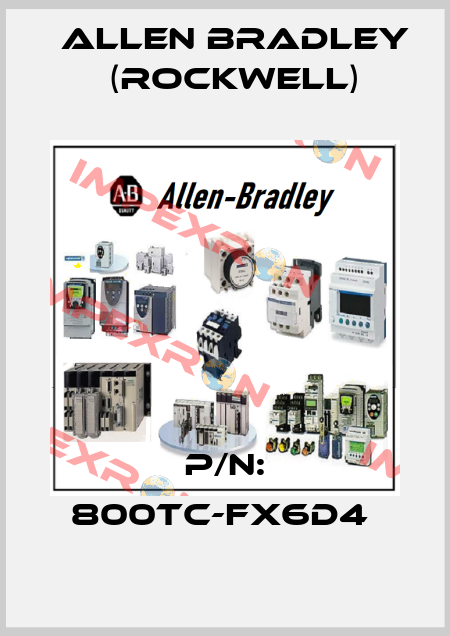 P/N: 800TC-FX6D4  Allen Bradley (Rockwell)