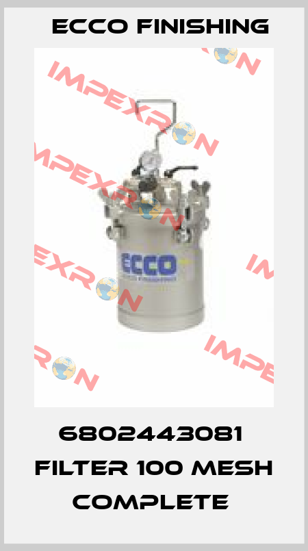 6802443081  FILTER 100 MESH COMPLETE  Ecco Finishing