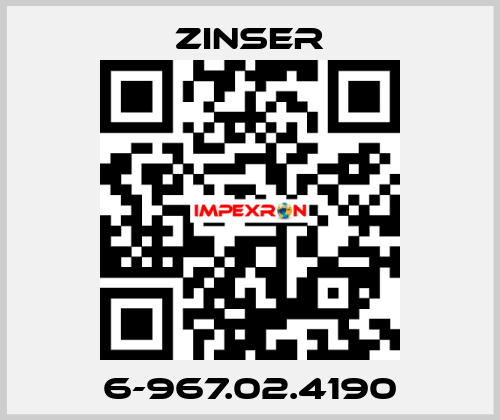 6-967.02.4190  Zinser