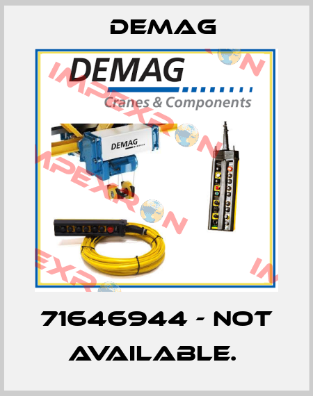 71646944 - NOT AVAILABLE.  Demag