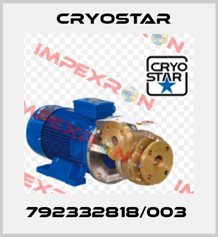 792332818/003  CryoStar