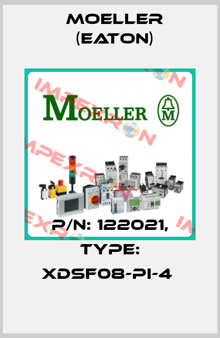 P/N: 122021, Type: XDSF08-PI-4  Moeller (Eaton)