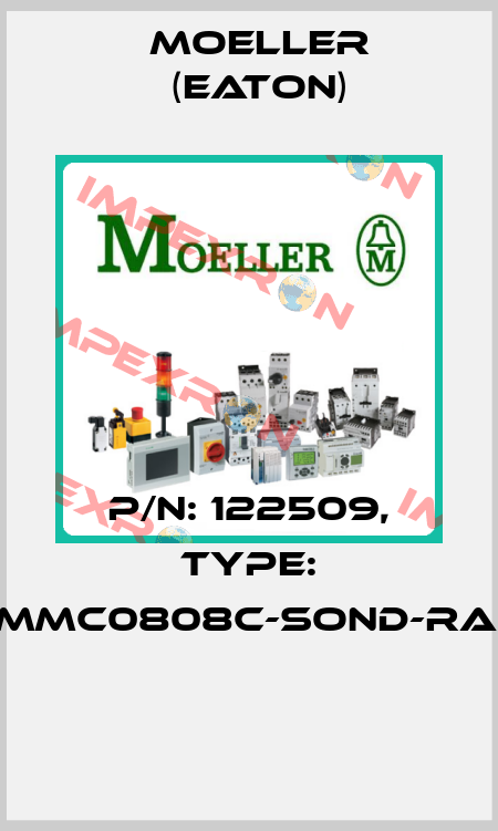 P/N: 122509, Type: XMMC0808C-SOND-RAL*  Moeller (Eaton)