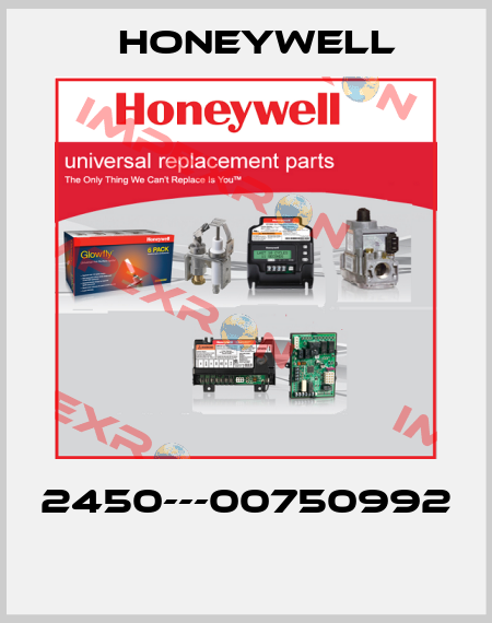 2450---00750992  Honeywell