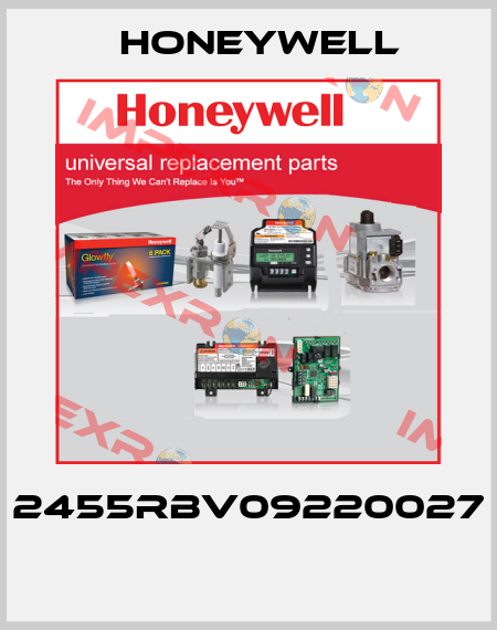 2455RBV09220027  Honeywell