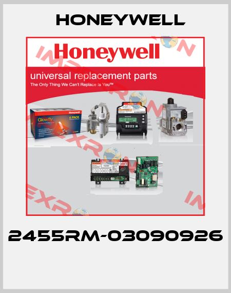 2455RM-03090926  Honeywell