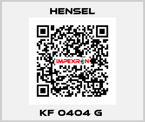 KF 0404 G  Hensel
