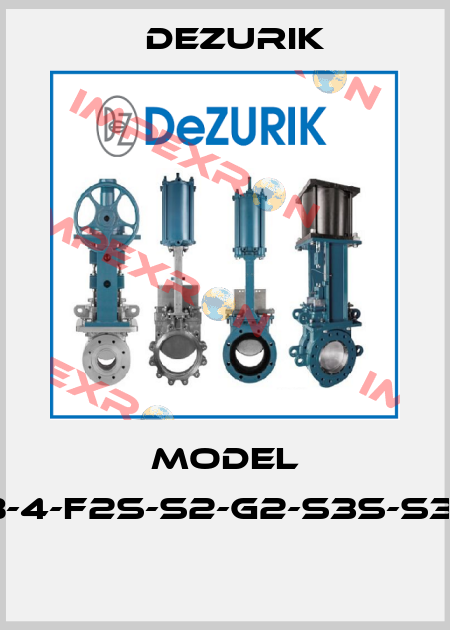 MODEL VPB-4-F2S-S2-G2-S3S-S3-S9.  DeZurik