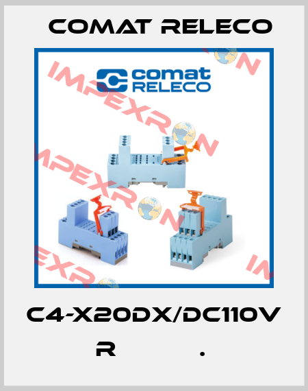 C4-X20DX/DC110V  R           .  Comat Releco