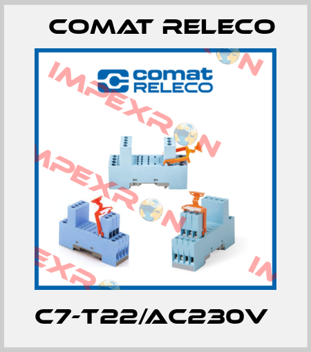 C7-T22/AC230V  Comat Releco