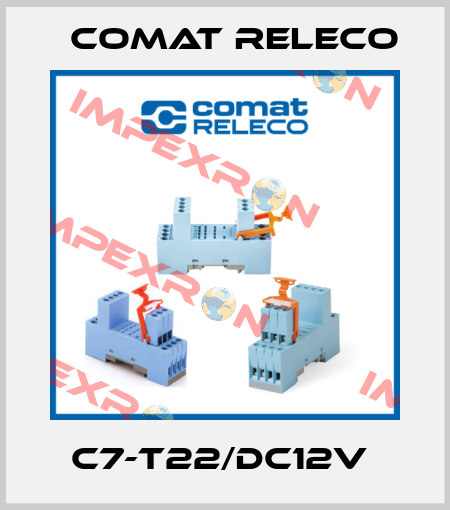 C7-T22/DC12V  Comat Releco