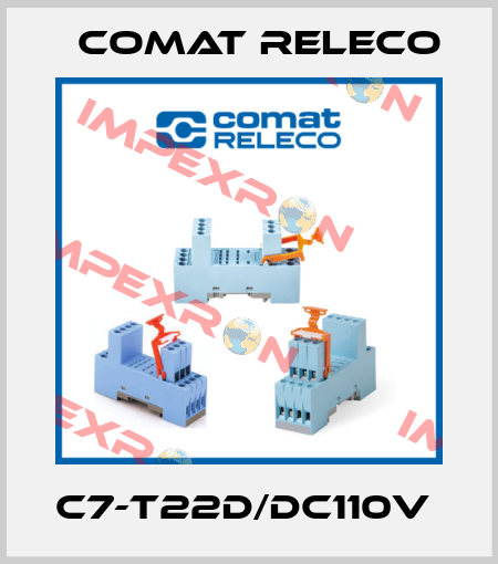 C7-T22D/DC110V  Comat Releco