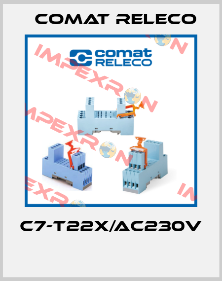 C7-T22X/AC230V  Comat Releco