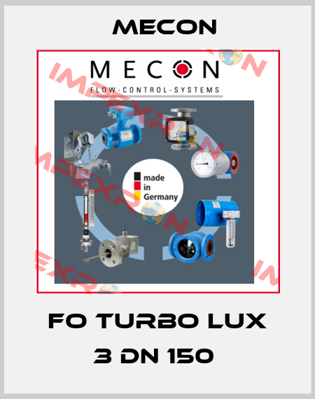 FO Turbo Lux 3 DN 150  Mecon