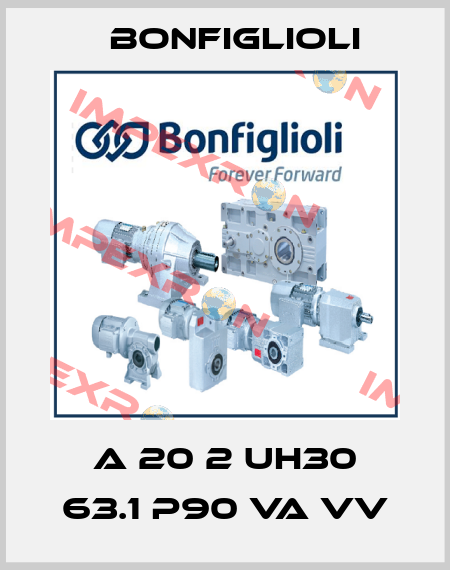 A 20 2 UH30 63.1 P90 VA VV Bonfiglioli