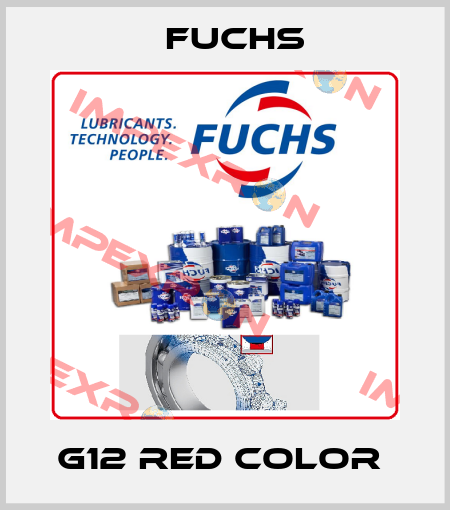 g12 red color  Fuchs