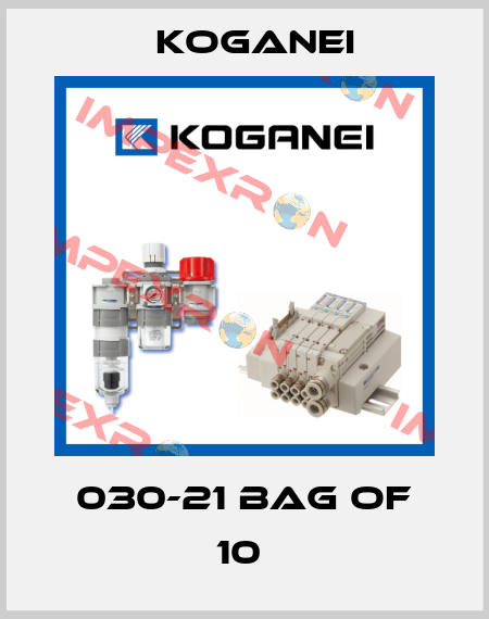 030-21 BAG OF 10  Koganei