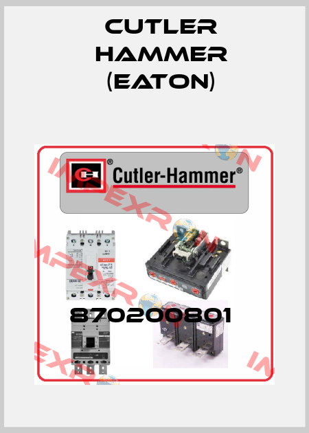 870200801  Cutler Hammer (Eaton)