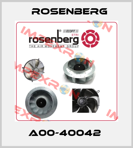 A00-40042  Rosenberg