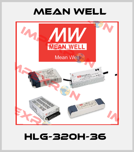 HLG-320H-36  Mean Well