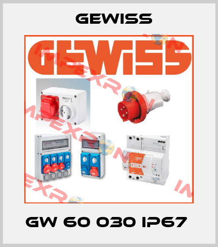 GW 60 030 IP67  Gewiss