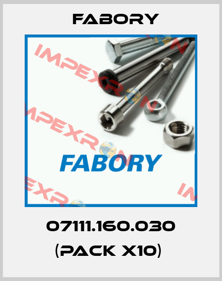 07111.160.030 (pack x10)  Fabory