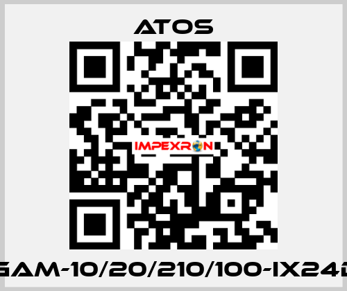 AGAM-10/20/210/100-IX24DC Atos