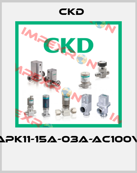 APK11-15A-03A-AC100V  Ckd